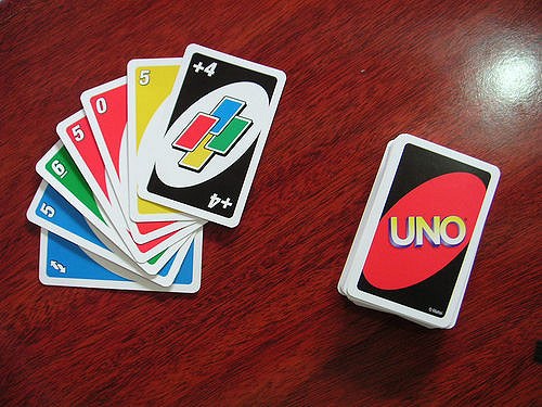 Uno is a card game, Unoo is a Jamaican word