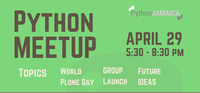 April 29, 2015 Python Meetup